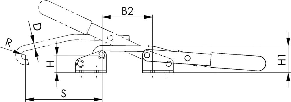 Verschlussspanner 6847 Gr.1 Amf 2 - 8414