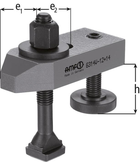 Spanneisen DIN6314V verstärkt 18/13-48mm AMF, Spanneisen, Eisen - 8169