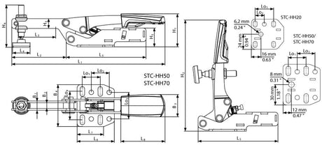 Waagerechtspanner 40Mm Bessey 1 - 8516