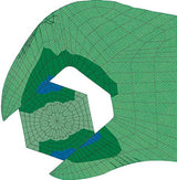 Zangenschlüssel mit 2-Komponenten-Griff 250mm VDE