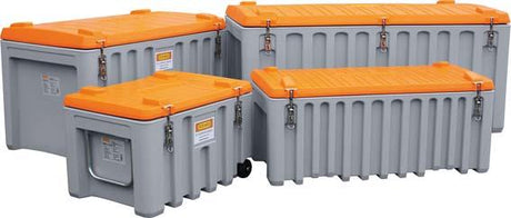 Werkzeugbox CEMbox 250 l B1070xT450xH380 mm grau/orange kranbar