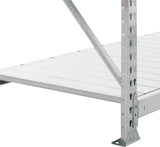 Weitspannregal MINI-RACK B1800xT650xH3000 mm Anbaufeld 5 Stahlpaneele Fachlast 600 kg