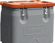 Mobil-Box 170 l Box grau / Deckel orange