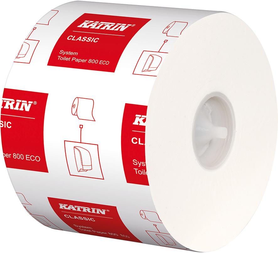 Katrin Classic Toilet ECO 2-lagig Tissue, weiß