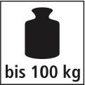 Bandscheibenstuhl Profi Ultra M blau belastbar bis 100 kg