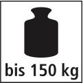 Bandscheibenstuhl Profi Ultra XL grau belastbar bis 150 kg