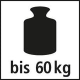 Bandscheibenstuhl Profi Ultra S grau belastbar bis 60 kg