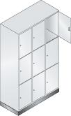 Schließfachschrank 580x360x460 3Abt.