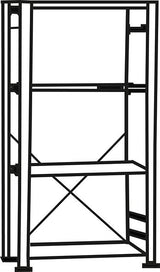 Steckregal GF CLIP V150 200x100x60cm