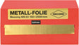 Metallfolie Stahl unlegiert 150x2500x0,025mm RECORD