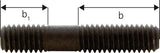 Stiftschraube DIN6379 M16x160mm AMF, Schraube, Backenzubehör - 8682