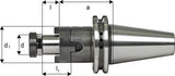 Kombi-Aufsteckfräserdorn kurz SK50 27x55 FORTIS, Messerkopfaufnahme, Aufsteckfräsdorn - 5825