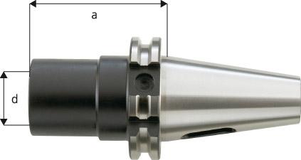 Einsatzhülse DIN69871AD Form B SK50/MK3 FORTIS, Reduzierhülse, Werkzeugaufnahme - 5740