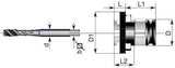 Schnellwechsel Einsatz Fe1 5,00Mm Fortis - 6067