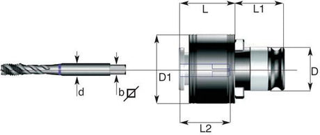 Schnellwechsel Einsatz Es 1 4,50Mm Fortis - 6148