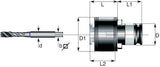 Schnellwechsel Einsatz Es 3 28,0Mm Fortis - 6241